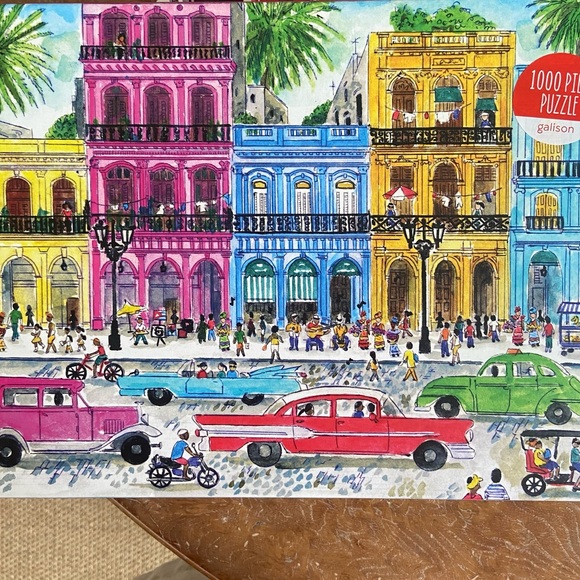 Galison Cuba Jigsaw Puzzle - 1000 pieces